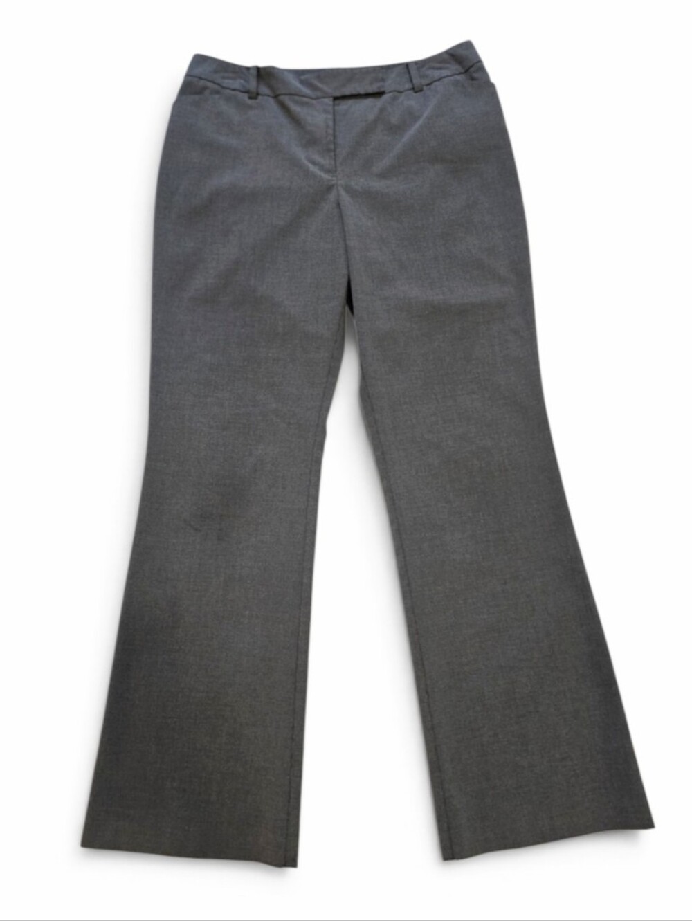 Ann Taylor Classic Women's Gray Dress Pants Trousers Size 10 Curvy Office Career